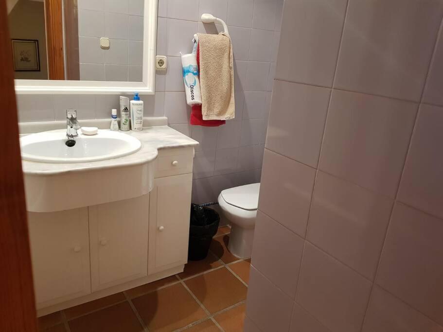 Chalet Adosado En La Playa De El Perellonet Con Piscina, Pista Tenis Walencja Zewnętrze zdjęcie